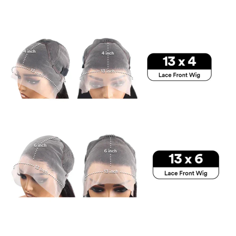 Chocolate Brown Curly Lace Front Wig